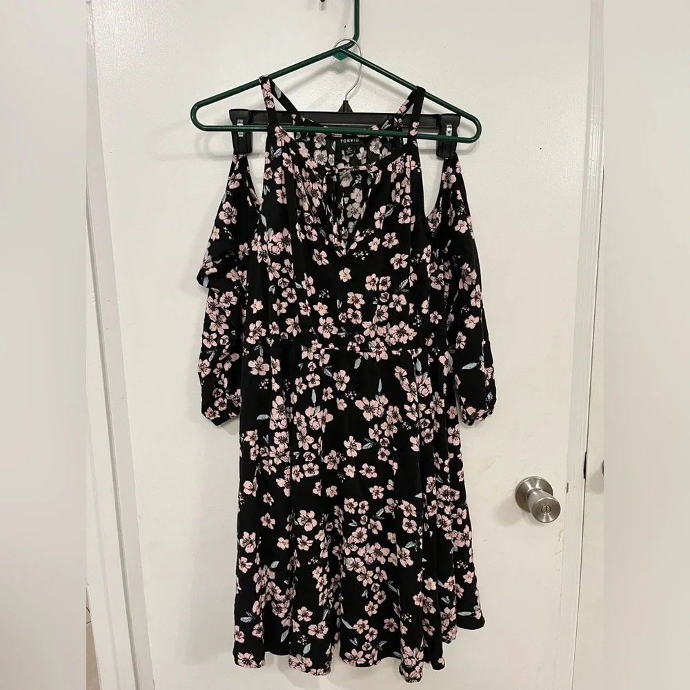 torrid floral skater